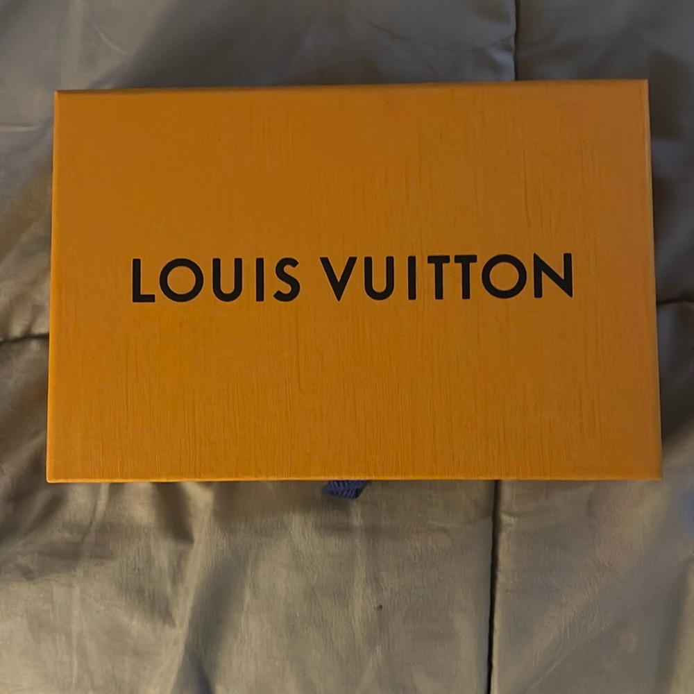 LV BOX AND DUST BAG